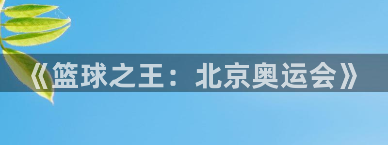 《篮球之王：北京奥运会》